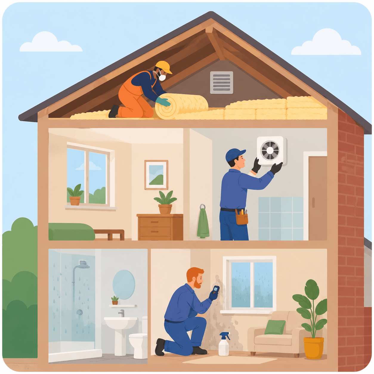 Damp, Ventilation and Insulation: What Homeowners Should Know